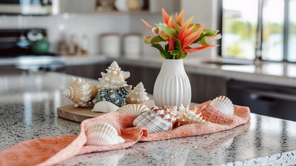 How to decorate a kitchen island